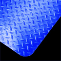 Metallic Diamond Deck Plate Runner Mats